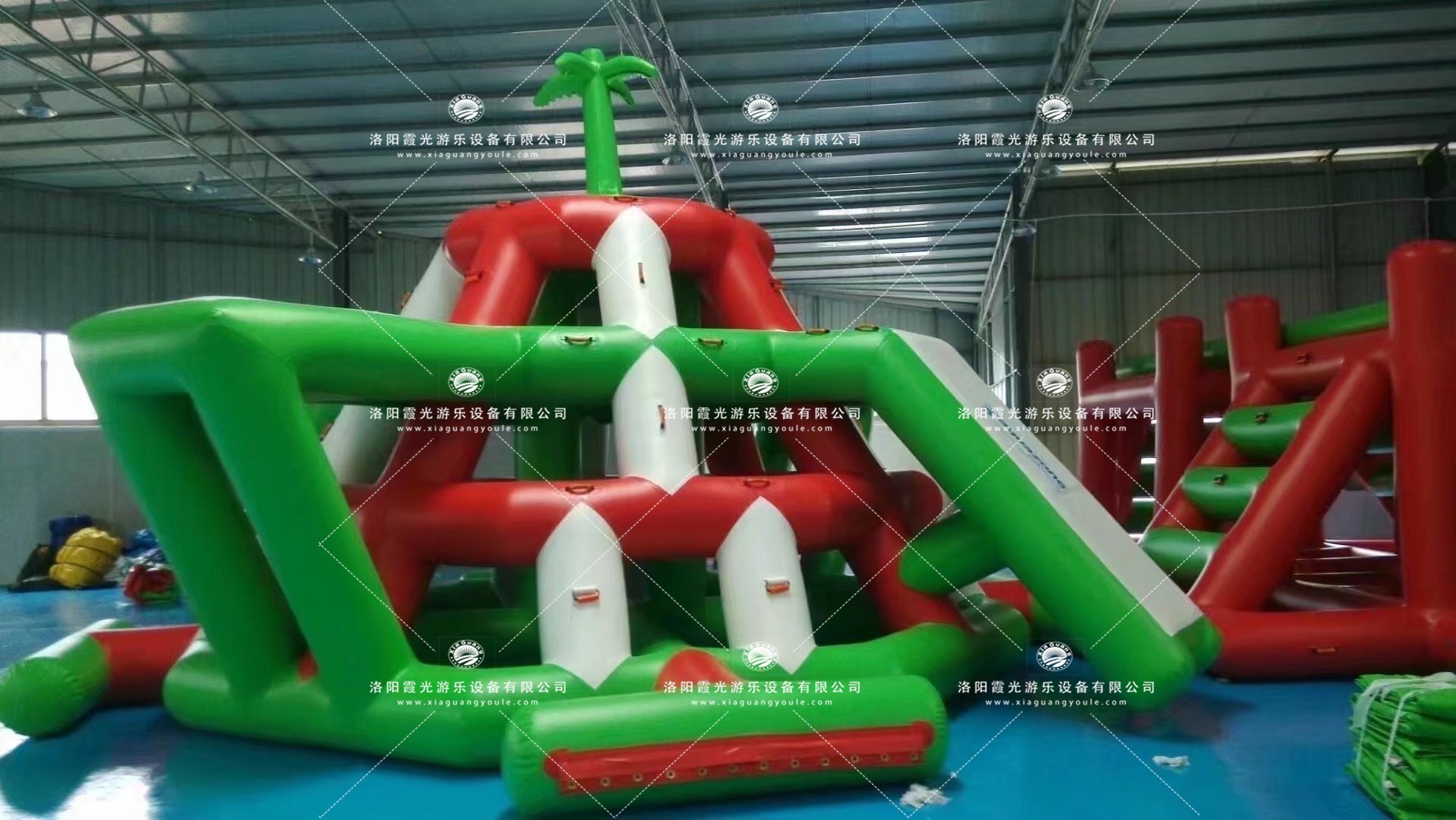 信宜水上闯关道具
